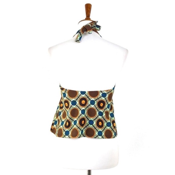 Oliver Retro Halter Tankini Bathing Suit - Picture 5 of 11